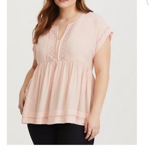 Torrid Babydoll Blouse